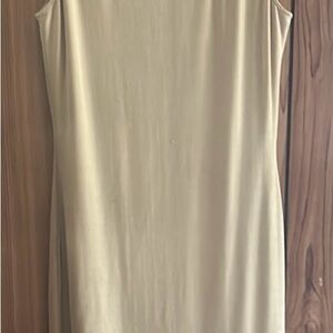 Together Cream Sleeveless Sheath Dress for Cocktail Events